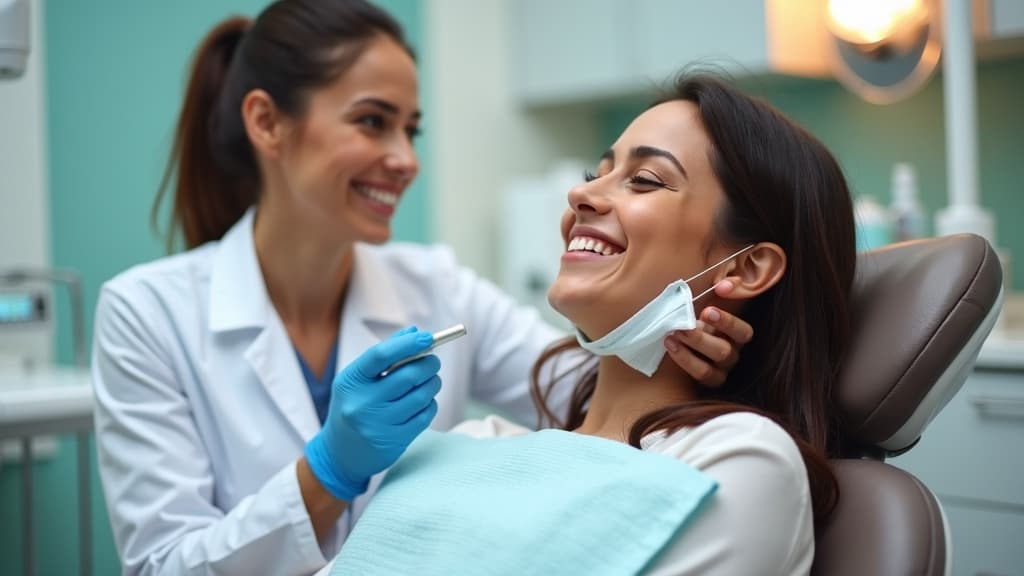 Patient in successful oral surgery recovery — Cali Colombia
