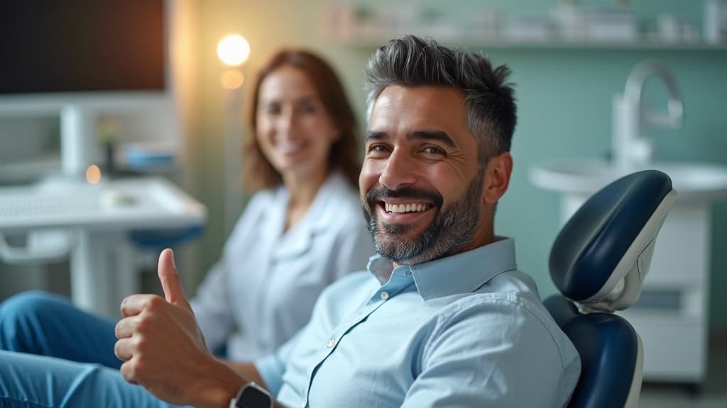 Paciente cómodo después de endodoncia — sin dolor Cali Colombia